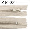 Fermeture zip 16 cm