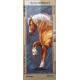 Canevas à broder 25 x 60 cm marque ROYAL PARIS thème LE CHEVAL DRESSAGE fabrication française