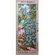 Canevas à broder 25 x 60 cm marque ROYAL PARIS thème JARDIN DE PARADIS fabrication française