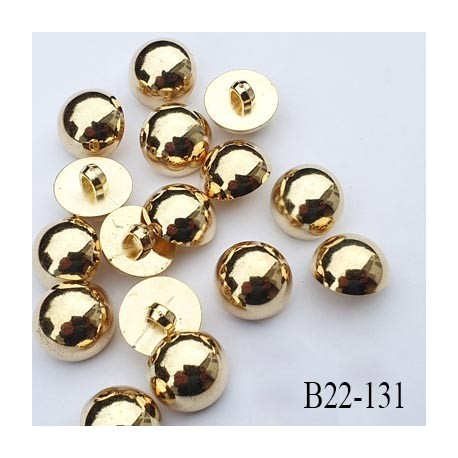 Bouton 22 mm couleur doré or diamètre 22 mm accroche avec un anneau prix à la pièce