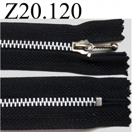 Fermeture zip noir 20cm