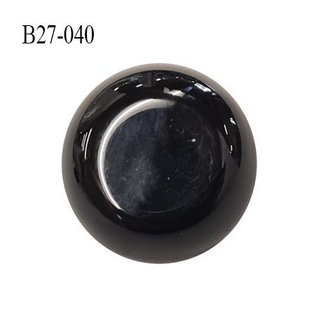 Bouton 27 mm en pvc couleur noir accroche avec un anneau diamètre 27 mm épaisseur 11 mm prix à la pièce