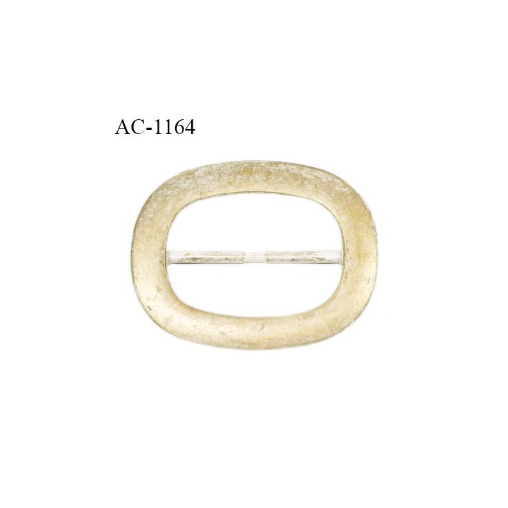 Grande boucle en pvc couleur doré vieilli et blanc superbe longueur 10 cm largeur 8 cm épaisseur 5 mm prix à la pièce