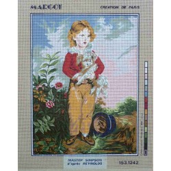 Canevas à broder 40 x 50 cm marque MARGOT création de Paris Thème PEINTURE master Simpson fabrication française