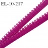 Elastique picot 10 mm lingerie couleur magenta haut de gamme fabriqué en France pour une grande marque prix au mètre