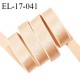 Elastique 16 mm lingerie haut de gamme couleur beige dune brillant largeur 16 mm bonne élasticité prix au mètre