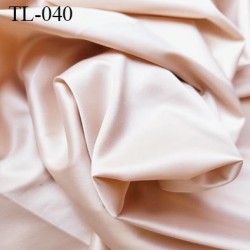 Tissu lycra chair rosé satin très haut de gamme 100 gr au m2 largeur 175 cm prix pour 10 cm de longueur et 175 cm de large