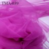 Marquisette tulle spécial lingerie haut gamme couleur fuchsia largeur 140 cm prix pour 10 cm 100 % polyamide