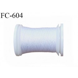 Bobine de 500 m de fil élastique pour aiguille surjeteuse canette machine et aiguille recouvreuse pour tissus jersey lycra