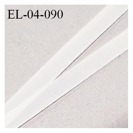 Elastique 4 mm fin spécial lingerie polyamide élasthanne couleur blanc rosé grande marque fabriqué en France prix au mètre