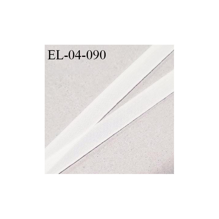 Elastique 4 mm fin spécial lingerie polyamide élasthanne couleur blanc rosé grande marque fabriqué en France prix au mètre