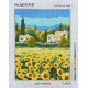 Canevas à broder 50 x 65 cm marque MARGOT création de Paris thème soleil provençal