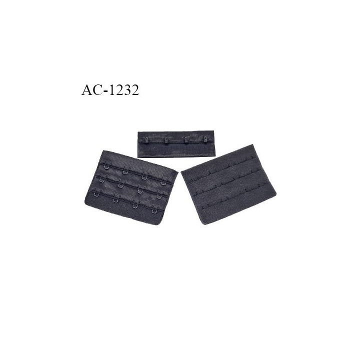 Agrafe 76 mm attache SG haut de gamme couleur pierre de lune 3 rangées 4 crochets largeur 76 mm hauteur 57 mm prix à l'unité