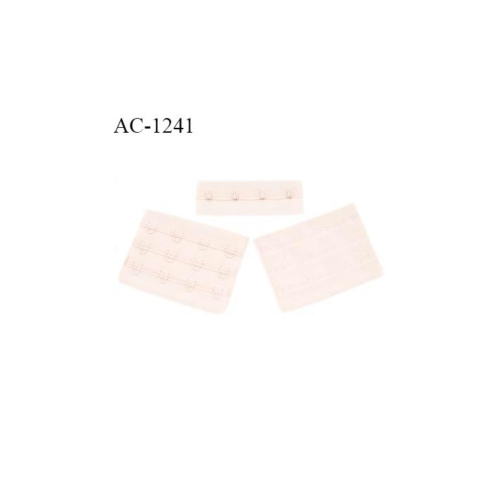 Agrafe 76 mm attache SG haut de gamme couleur dune 3 rangées 4 crochets largeur 76 mm hauteur 57 mm prix à l'unité