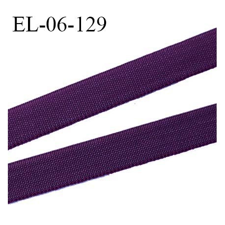 Elastique 6 mm fin spécial lingerie polyamide élasthanne couleur iris grande marque fabriqué en France prix au mètre