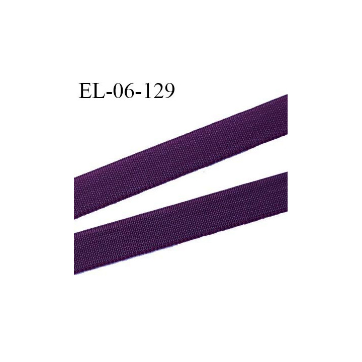 Elastique 6 mm fin spécial lingerie polyamide élasthanne couleur iris grande marque fabriqué en France prix au mètre