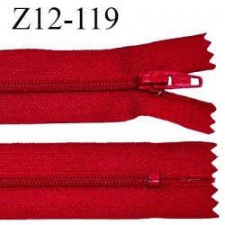 Fermeture zip 12 cm non séparable largeur 2.5 cm zip nylon longueur 12 cm largeur 4 mm prix à la pièce