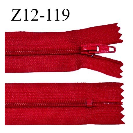 Fermeture zip 12 cm non séparable largeur 2.5 cm zip nylon longueur 12 cm largeur 4 mm prix à la pièce