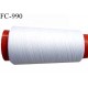 Cone 1000 mètres de fil mousse n°100 polyamide fil super qualité couleur naturel longueur 1000 m bobiné en France