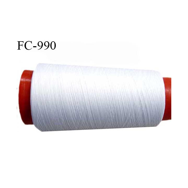Cone 1000 mètres de fil mousse n°100 polyamide fil super qualité couleur naturel  longueur 1000 m  bobiné en France