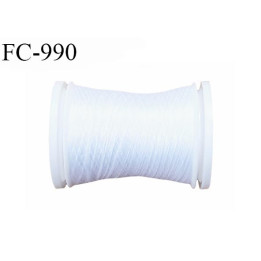 Cone 500 mètres de fil mousse n°100 polyamide fil super qualité couleur naturel  longueur 500 m  bobiné en France
