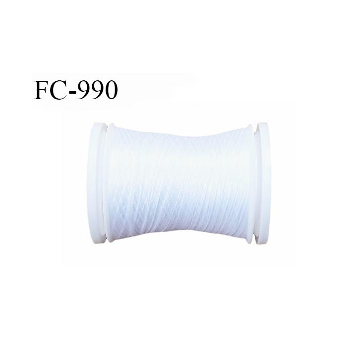 Cone 500 mètres de fil mousse n°100 polyamide fil super qualité couleur naturel  longueur 500 m  bobiné en France