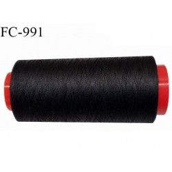 Cone 1000 mètres de fil mousse n°100 polyamide fil super qualité couleur noir longueur 1000 m  bobiné en France