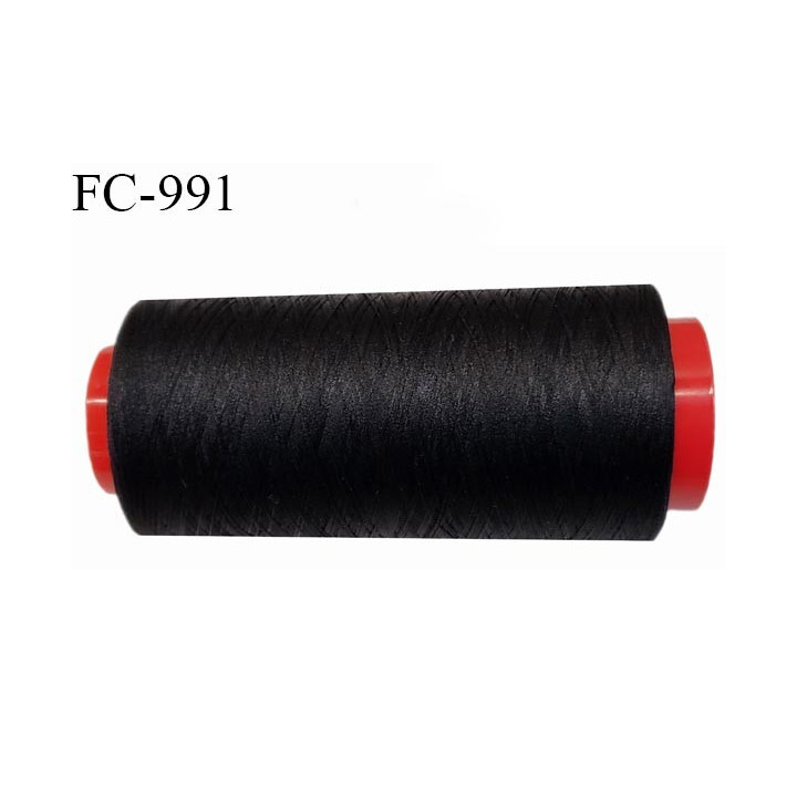 Cone 2000 mètres de fil mousse n°100 polyamide fil super qualité couleur noir longueur 2000 m  bobiné en France