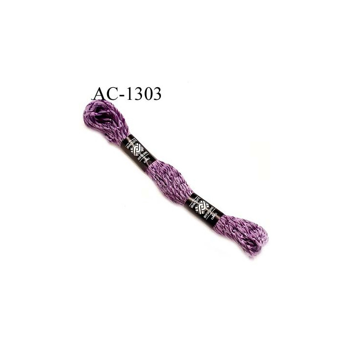 Echevette DMC les bracelets brésiliens couleur violet mauve