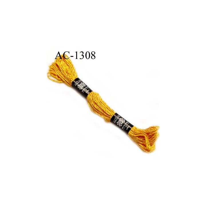Echevette DMC les bracelets brésiliens couleur jaune