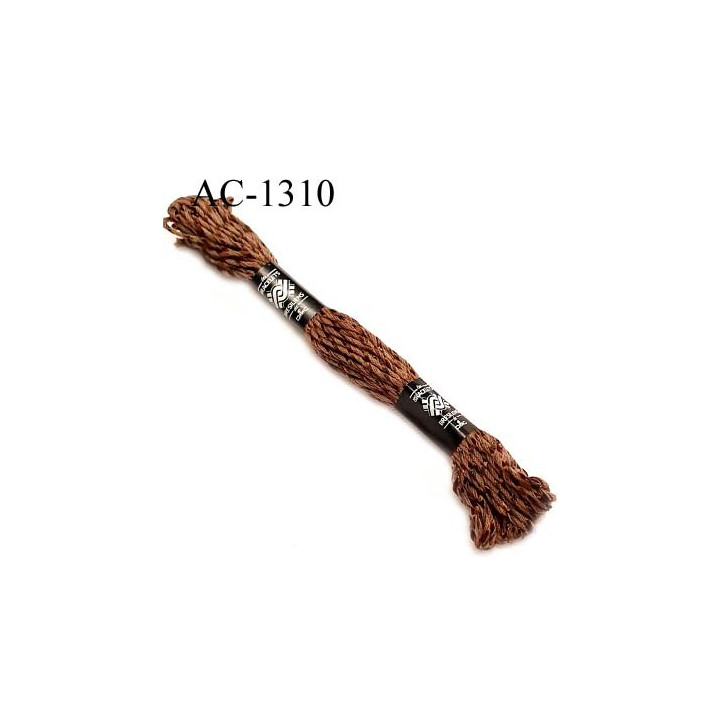 Echevette DMC les bracelets brésiliens couleur marron