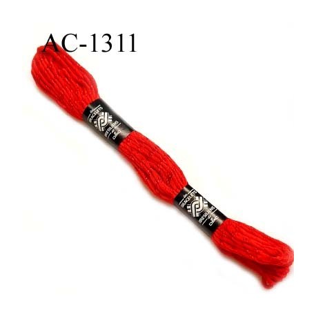 Echevette DMC les bracelets brésiliens couleur rouge