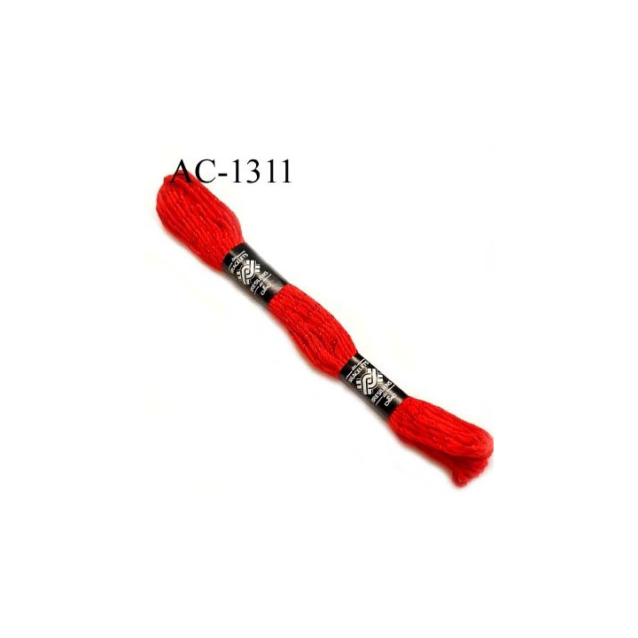Echevette DMC les bracelets brésiliens couleur rouge