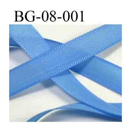 biais galon largeur 8 mm couleur bleu vendu au mètre