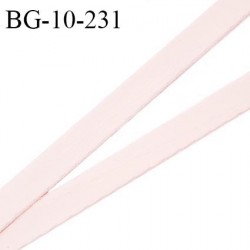 Devant bretelle 10 mm en polyamide attache bretelle rigide pour anneaux couleur rose pétale haut de gamme prix au mètre