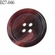 Bouton 27 mm en pvc couleur bordeaux et rose marbré diamètre 27 mm 2 trous prix à la pièce