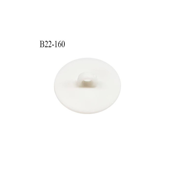 Bouton 22 mm en pvc couleur naturel avec motif en relief brillant diamètre 22 mm accroche avec un anneau prix à l'unité