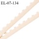 Elastique picot 7 mm lingerie couleur beige rosé ou lame largeur 7 mm haut de gamme Fabriqué en France prix au mètre