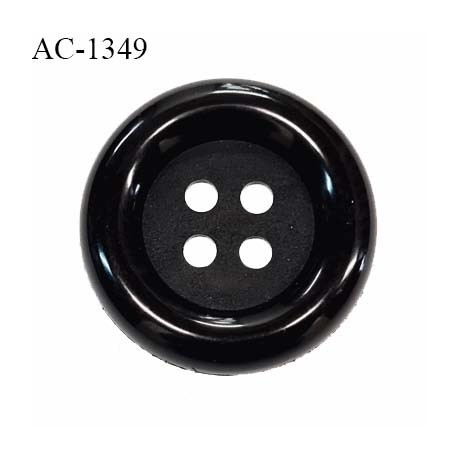 Bouton 54 mm pvc couleur noir 4 trous diamètre 54 mm épaisseur 7 mm prix à la pièce