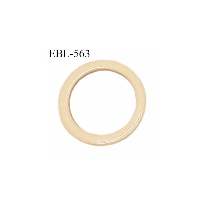 Anneau en métal 10 mm laqué chair brillant pour soutien gorge diamètre intérieur 10 mm prix à l'unité haut de gamme