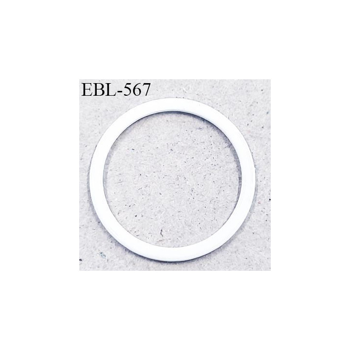 Anneau en métal 13 mm laqué naturel  brillant  pour soutien gorge diamètre intérieur 13 mm prix à l'unité haut de gamme