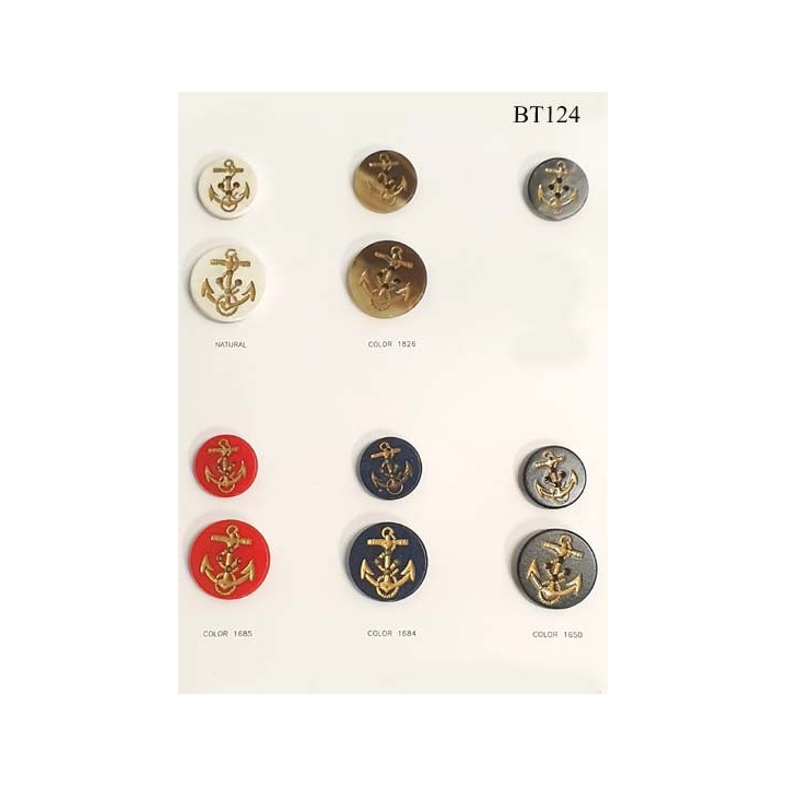 Plaque de 11 boutons pour création unique le plus gros diamètre 32 mm et le plus petit diamètre 25 mm