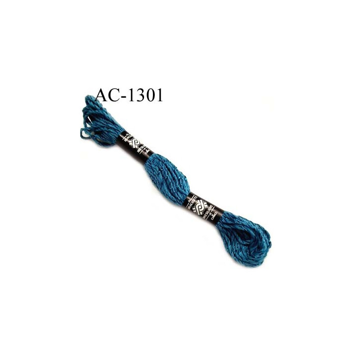 Echevette DMC les bracelets brésiliens couleur bleu