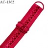 Bretelle lingerie SG 16 mm très haut de gamme couleur rouge fusion avec 1 barrette 1 anneau longueur 30 cm prix à l'unité