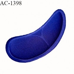 Coque mousse push-up demi sein couleur bleu électrique fabriqué pour une grande marque prix à l'unité