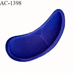 Coque mousse push-up très haut de gamme demi sein couleur bleu électrique fabriqué pour une grande marque prix à l'unité