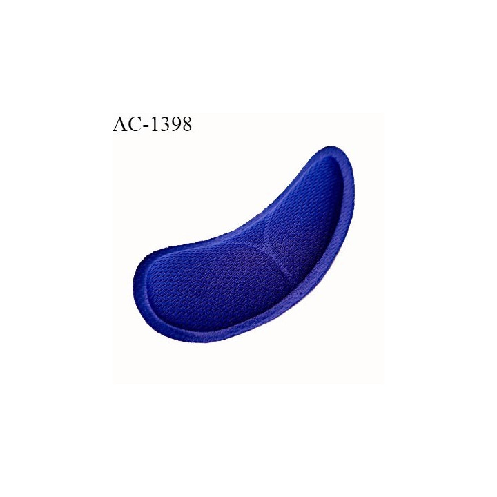 Coque mousse push-up demi sein couleur bleu électrique fabriqué pour une grande marque prix à l'unité