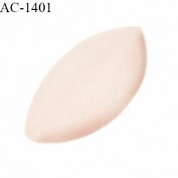 Coque mousse push-up demi sein couleur chair clair fabriqué pour une grande marque prix à l'unité