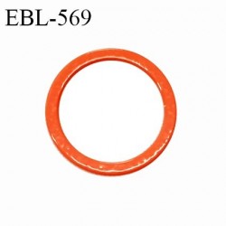 Anneau de réglage 16 mm haut de gamme couleur orange en métal thermolaqué diamètre intérieur 16 mm prix à l'unité
