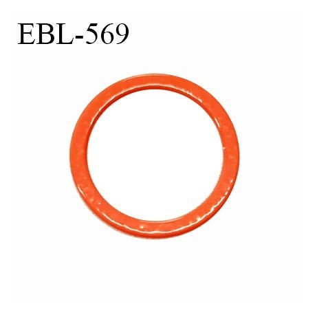 Anneau de réglage 16 mm haut de gamme couleur orange en métal thermolaqué diamètre intérieur 16 mm prix à l'unité